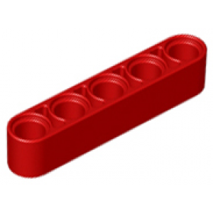 Technic, Hefbalk Dik 1x5 Red